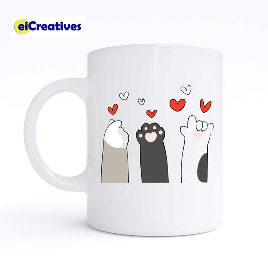 Love Love Love Cat - Mug