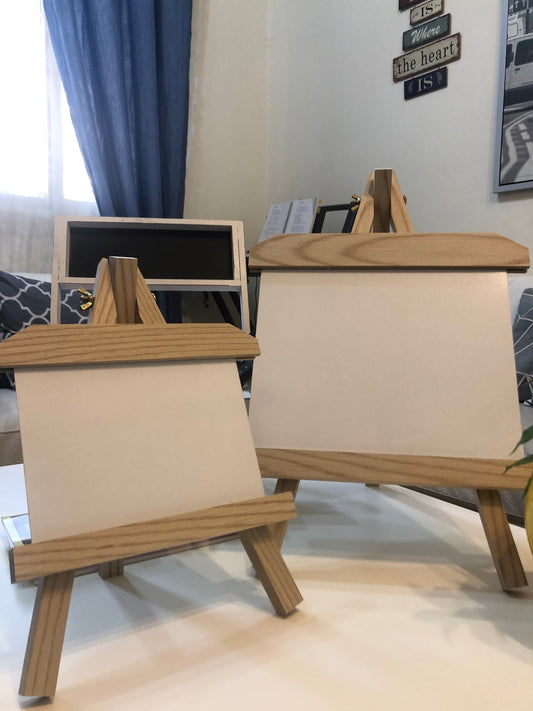 Personalized Wooden Easel Frame Display