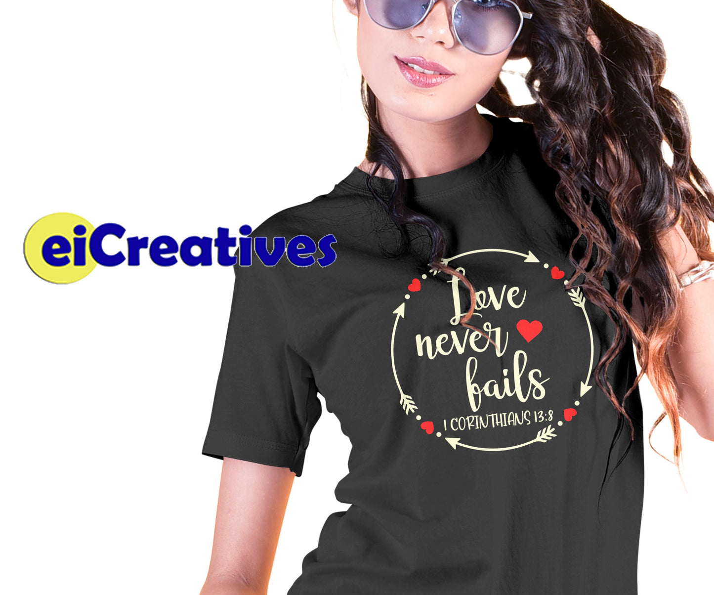 Love Never Fails - Tshirt