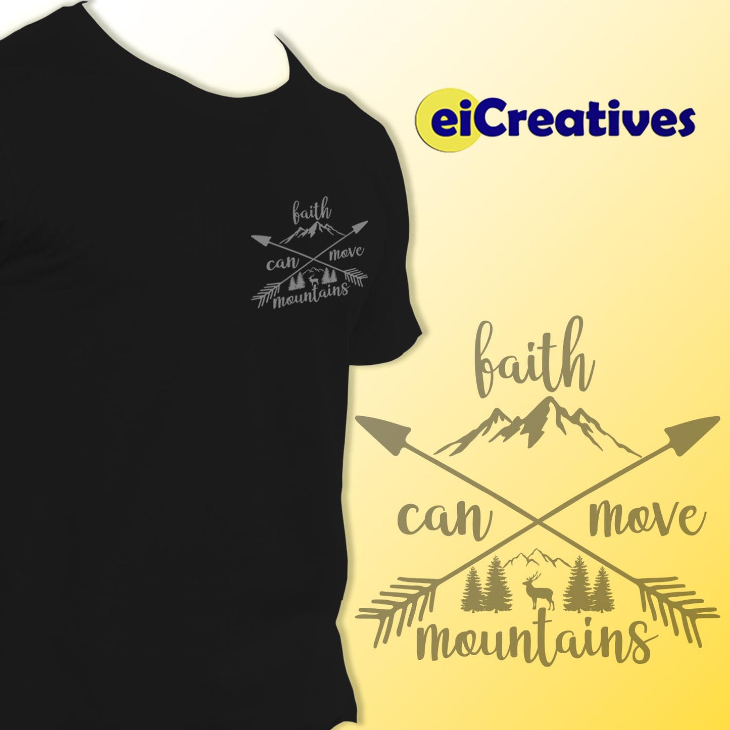 Faith Can Move Mountain - Tshirt