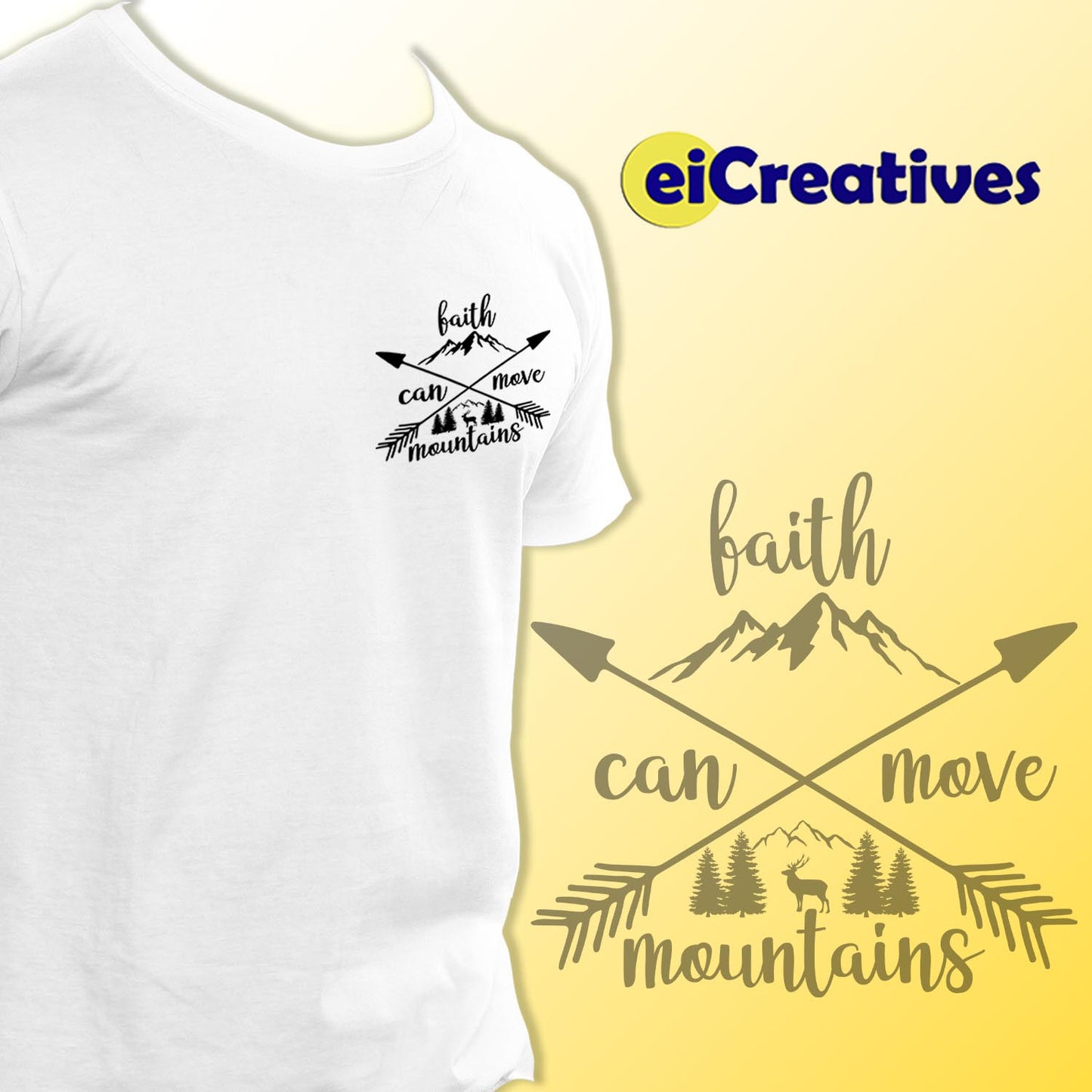 Faith Can Move Mountain - Tshirt