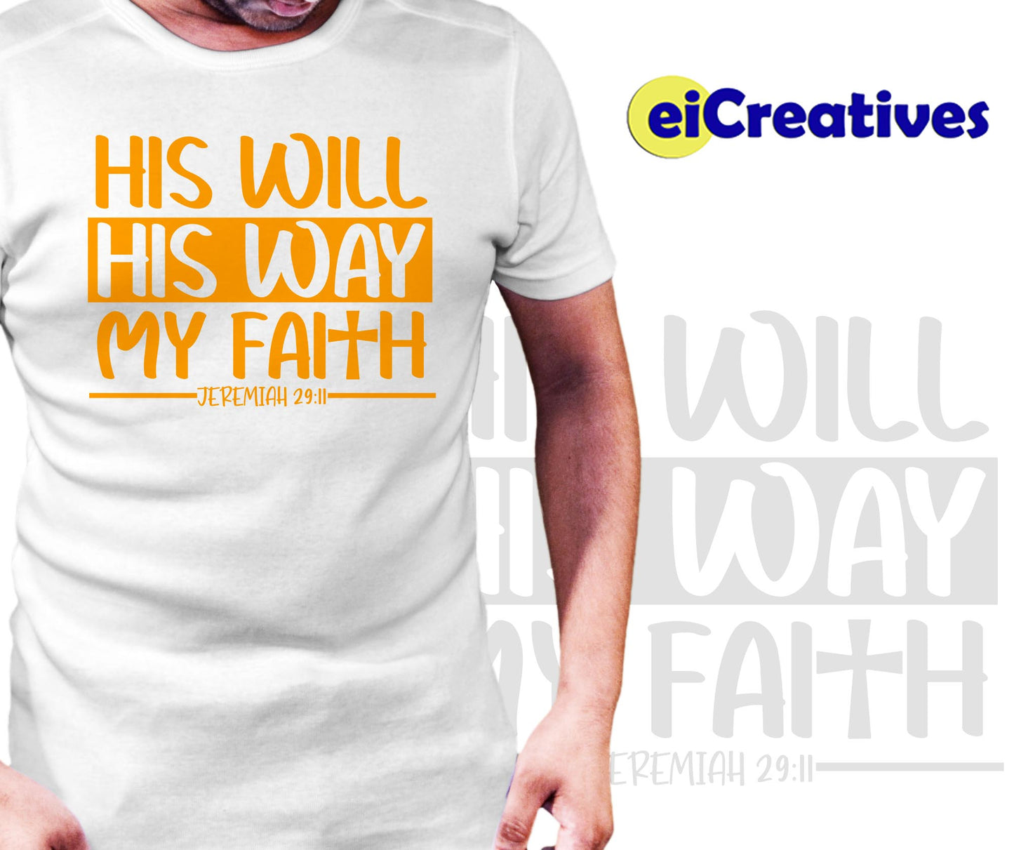 His Will His Way My Faith - Tshirt