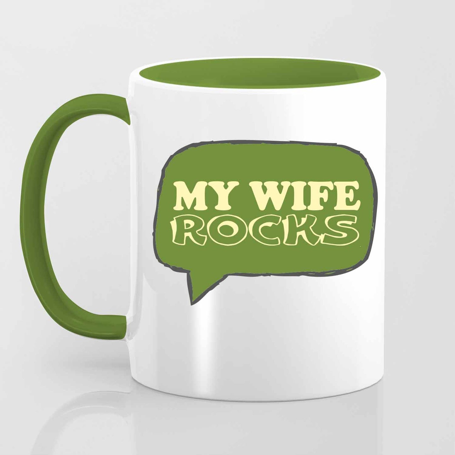 My Wife Rocks - Mug