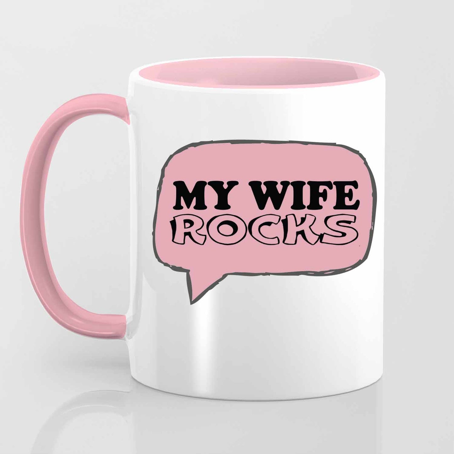 My Wife Rocks - Mug