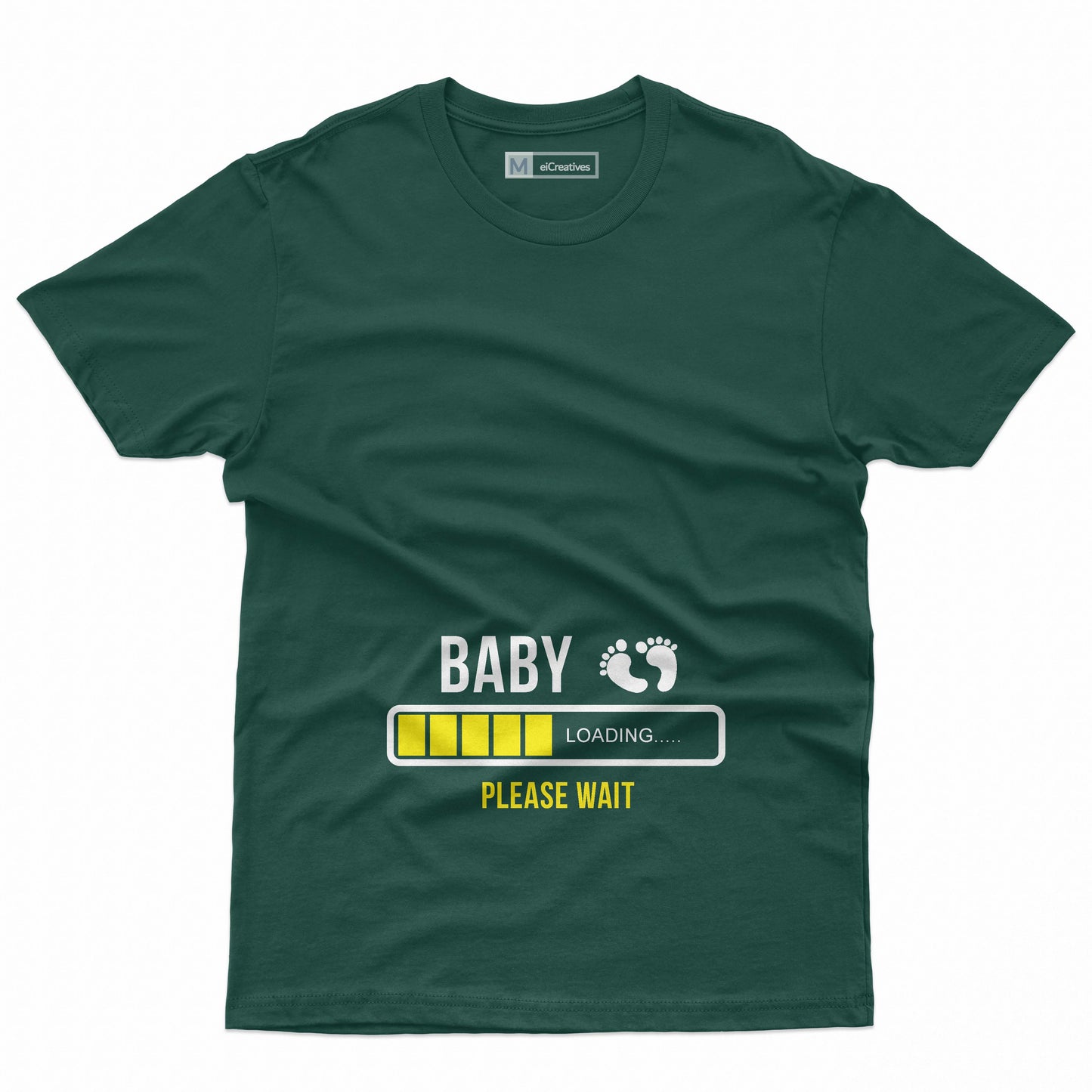 Couple Tshirt - Baby Daddy Loading