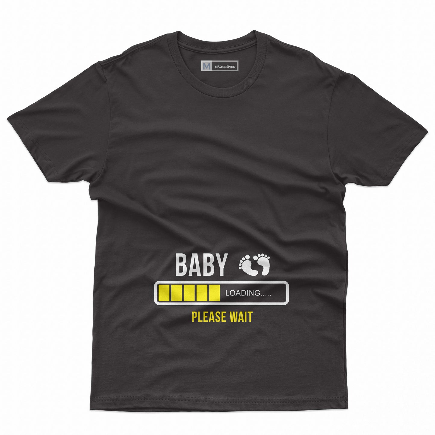 Couple Tshirt - Baby Daddy Loading