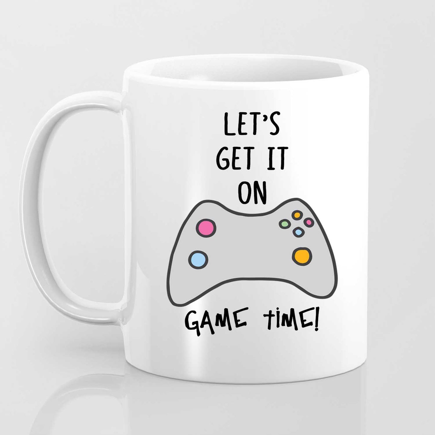 Let's Get It On Game Time - Mug