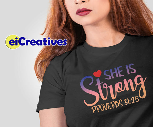 She is Strong - Tshirt