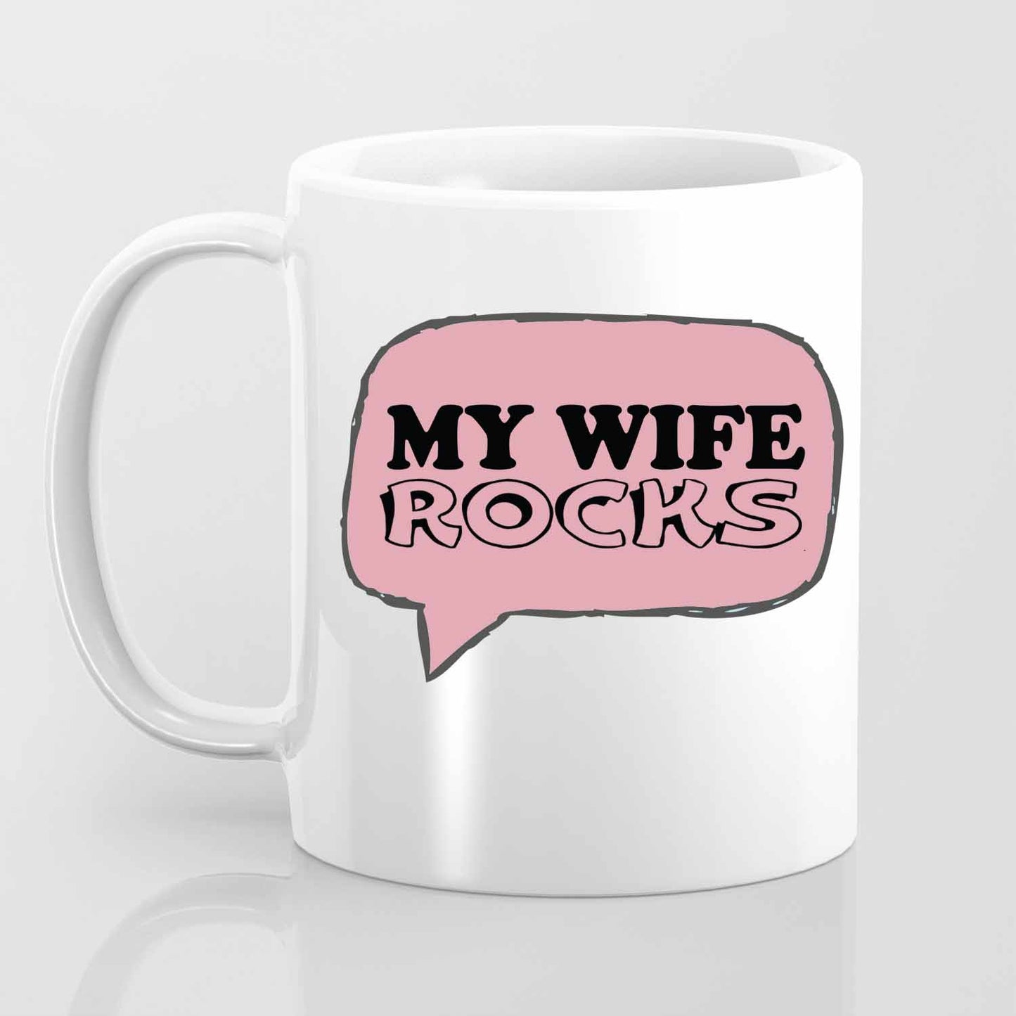 My Wife Rocks - Mug