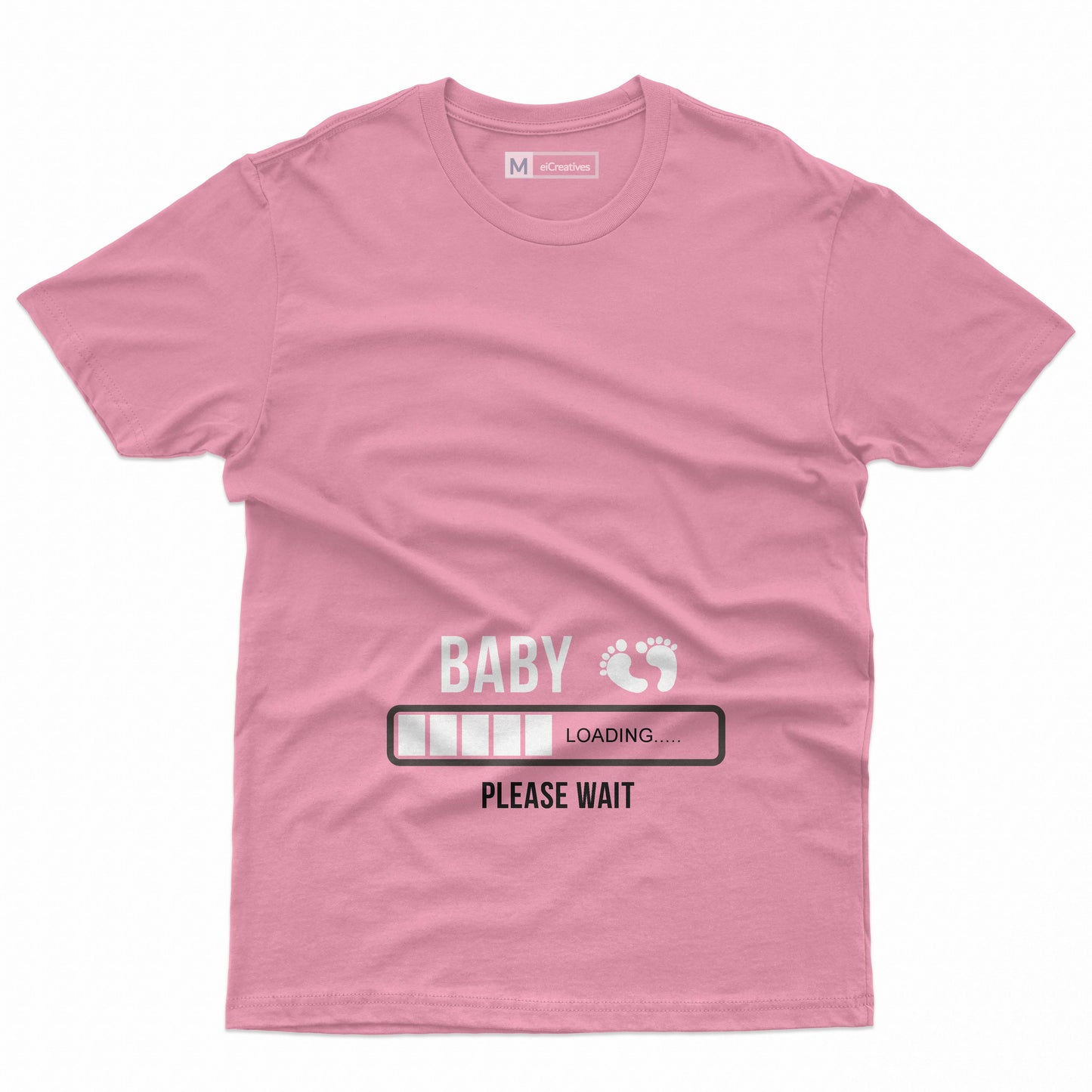 Couple Tshirt - Baby Daddy Loading