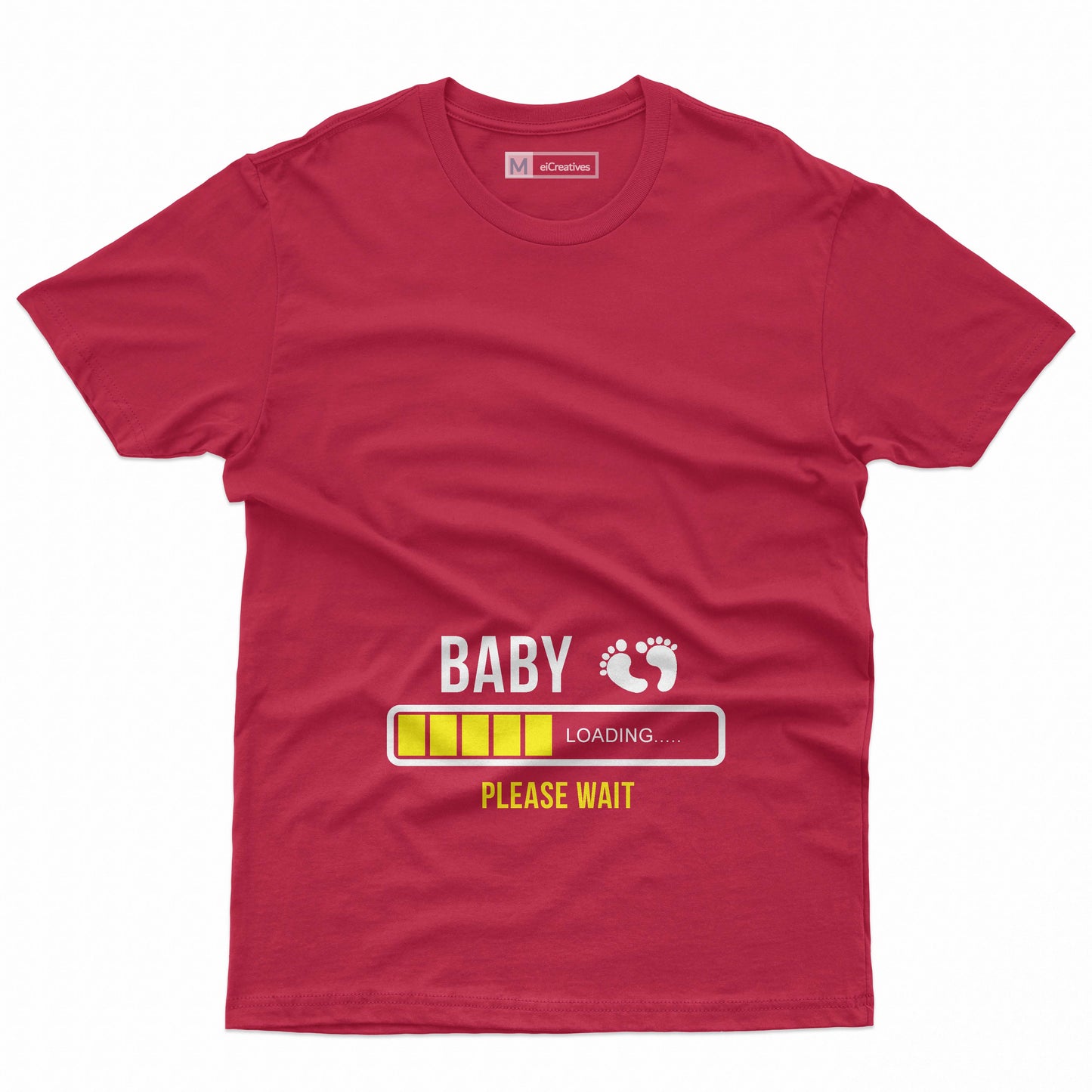 Couple Tshirt - Baby Daddy Loading