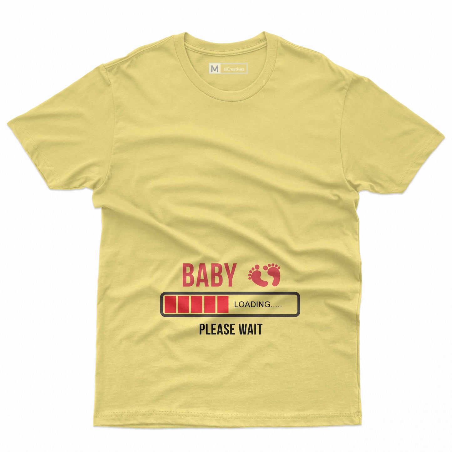Couple Tshirt - Baby Daddy Loading