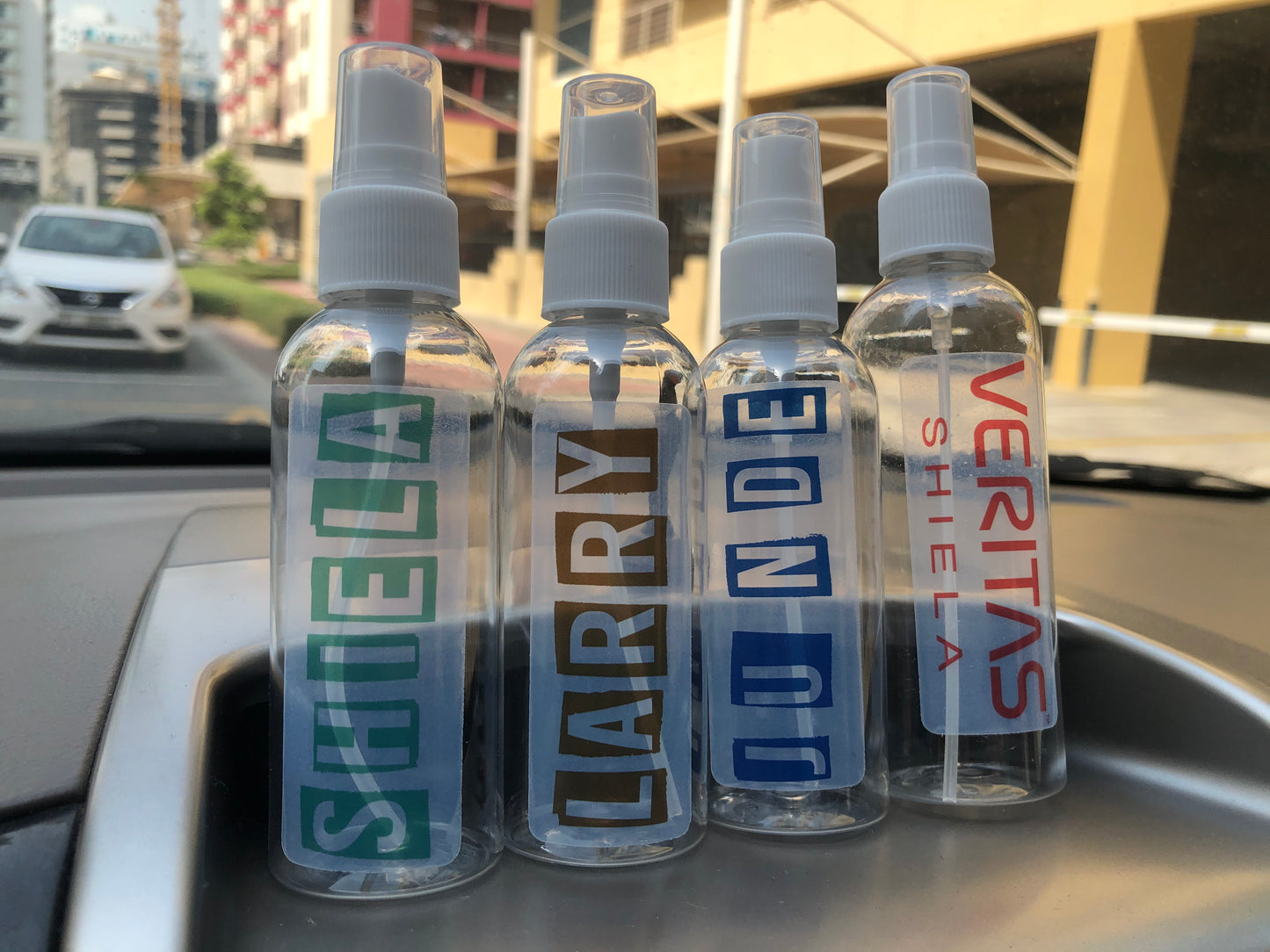 Personalized Bottle Spray for Liquid Sanitizer